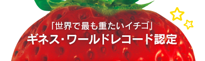 「世界で最も重たいイチゴ」ギネス・ワールドレコード認定